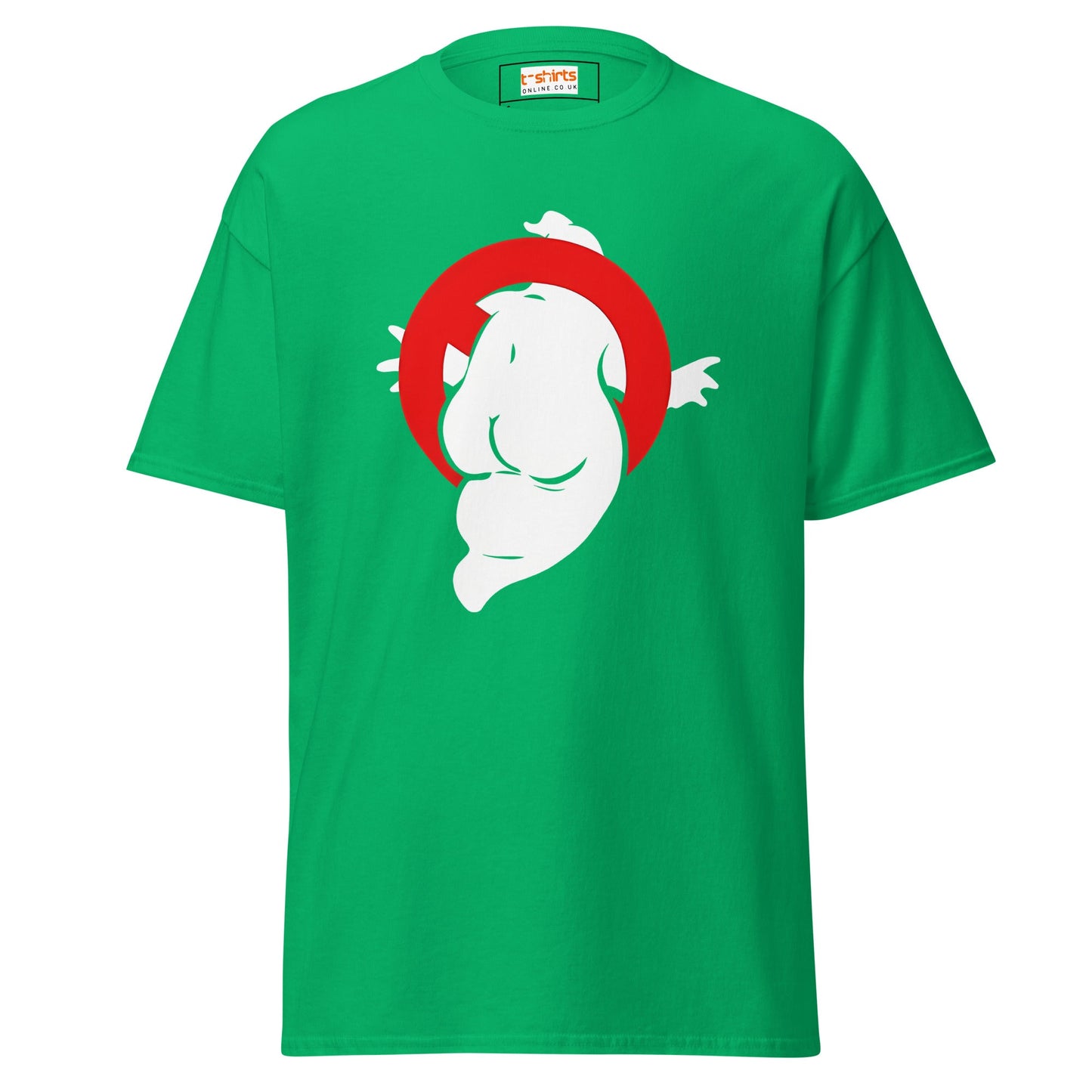 Funny Ghost T-Shirt | Men's Ghost Tee - Irish Green - T-Shirts Online