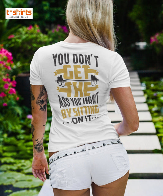 Funny Gym Motivation T-Shirt – Fitness Workout Tee - Red - T-Shirts Online