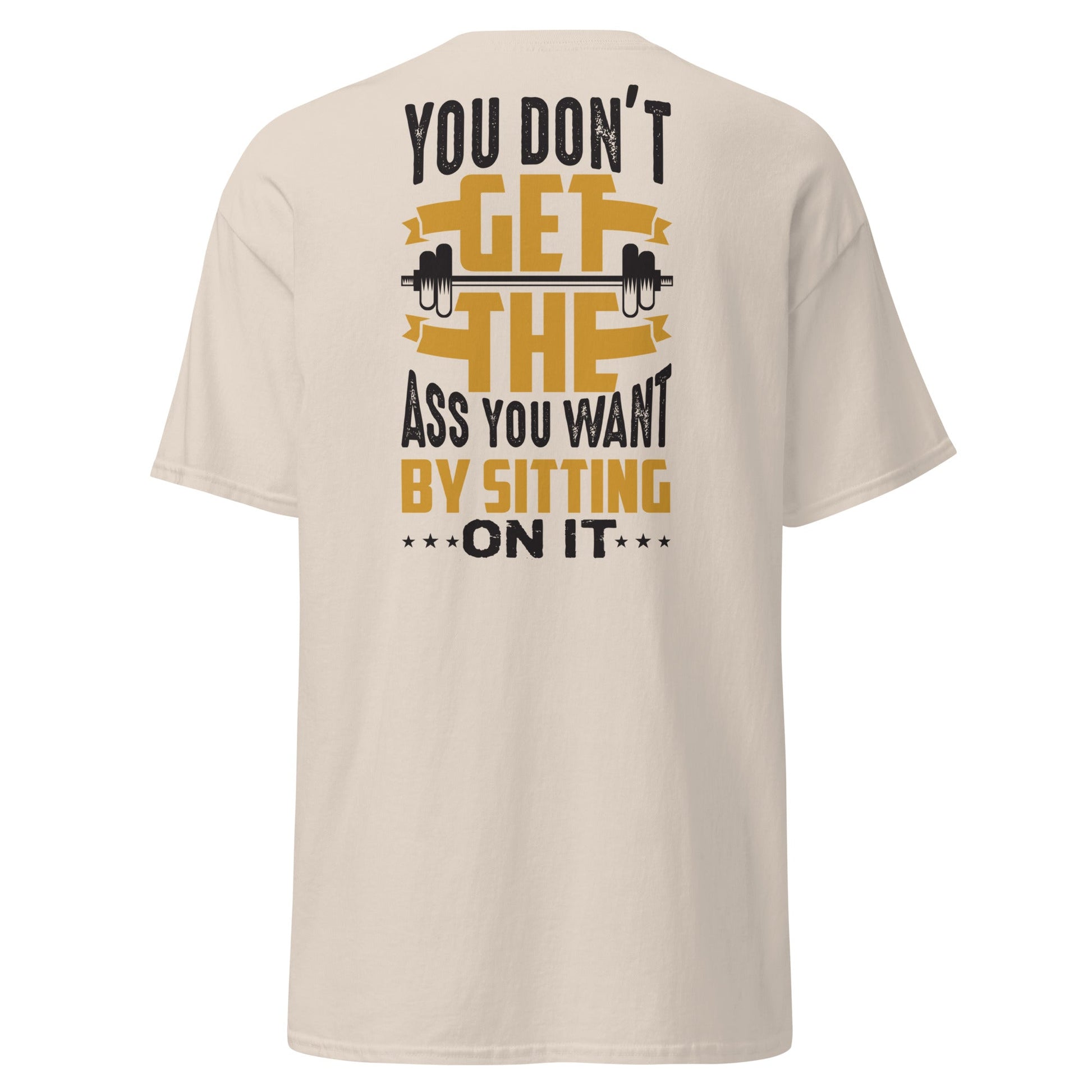 Funny Gym Motivation T-Shirt - Natural - T-Shirts Online
