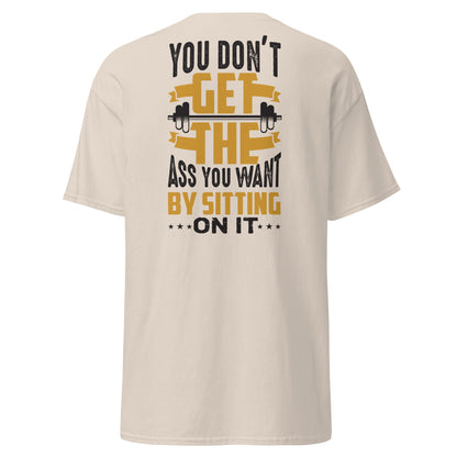 Funny Gym Motivation T-Shirt - Natural - T-Shirts Online