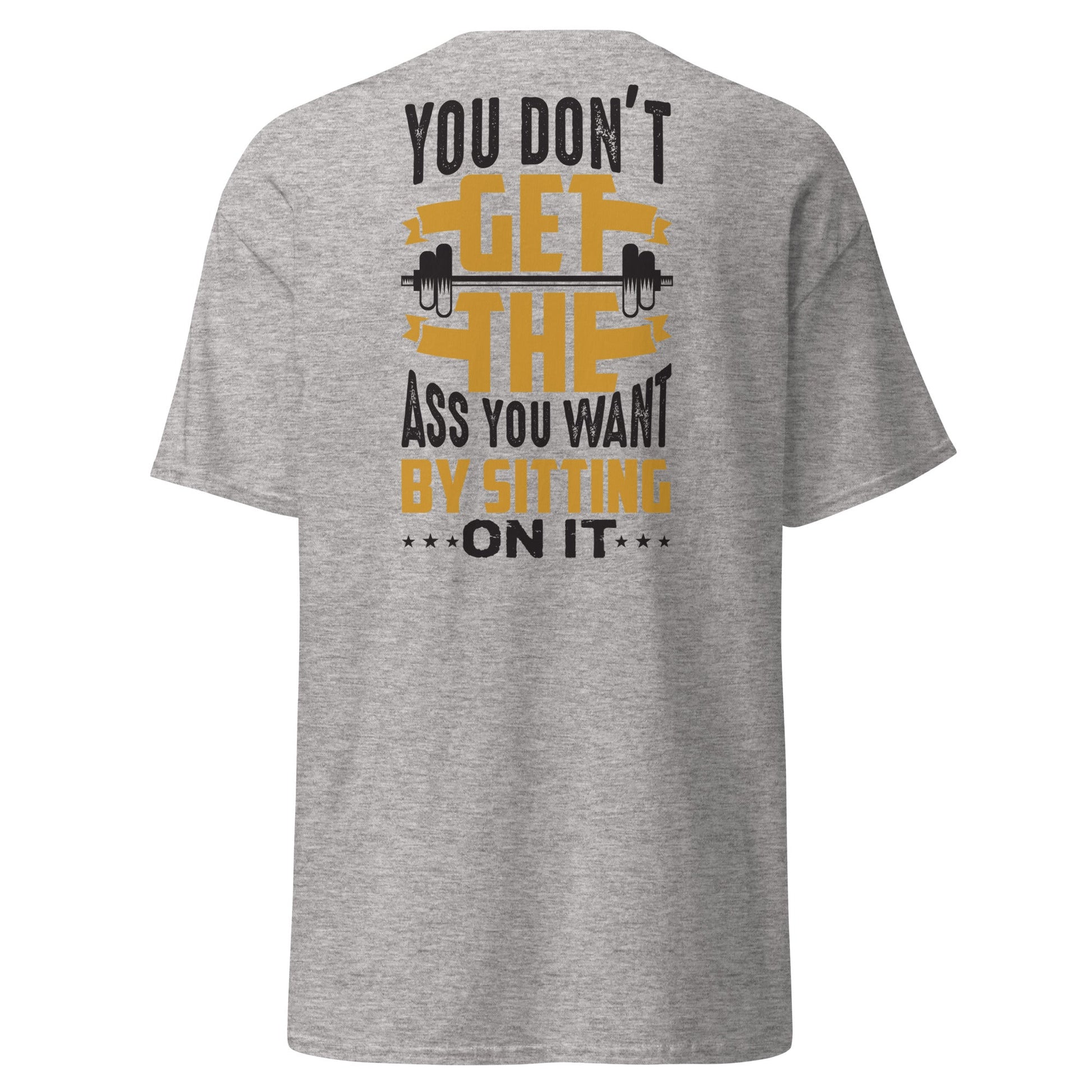 Funny Gym Motivation T-Shirt - Sport Grey - T-Shirts Online