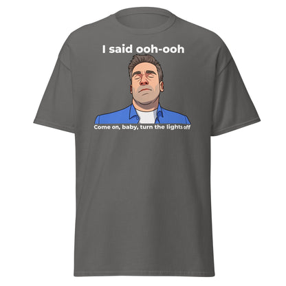 Funny Jon Hamm Ooh - Ooh T-Shirt | Classic Meme Tee - Charcoal - T-Shirts Online