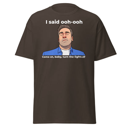 Funny Jon Hamm Ooh - Ooh T-Shirt | Classic Meme Tee - Dark Chocolate - T-Shirts Online