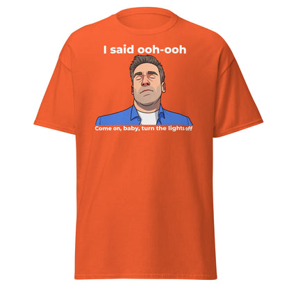 Funny Jon Hamm Ooh - Ooh T-Shirt | Classic Meme Tee - Orange - T-Shirts Online