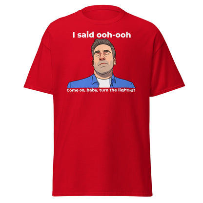 Funny Jon Hamm Ooh - Ooh T-Shirt | Classic Meme Tee - Red - T-Shirts Online