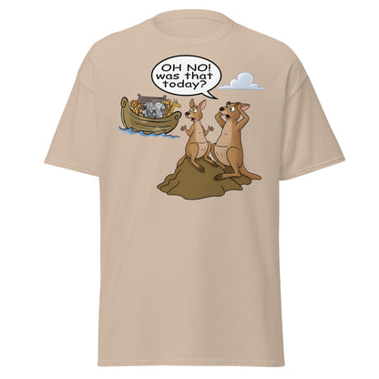 Funny Kangaroo Noah's Ark Missed It T-Shirt - Sand - T-Shirts Online