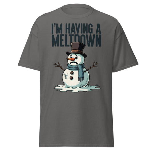 Funny Owl Eye Roll T-Shirt - Sarcastic Humor Graphic Tee - Charcoal - T-Shirts Online