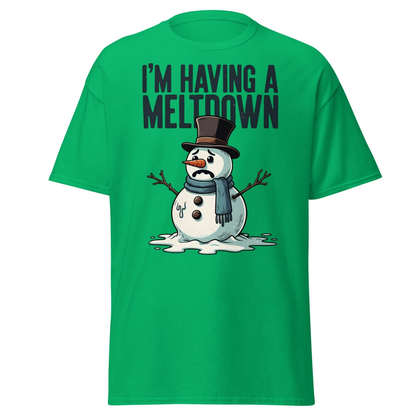 Funny Owl Eye Roll T-Shirt - Sarcastic Humor Graphic Tee - Irish Green - T-Shirts Online