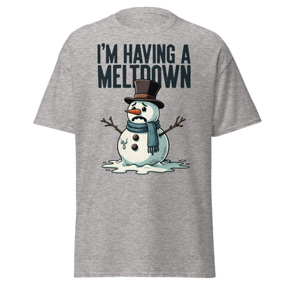 Funny Owl Eye Roll T-Shirt - Sarcastic Humor Graphic Tee - Sport Grey - T-Shirts Online