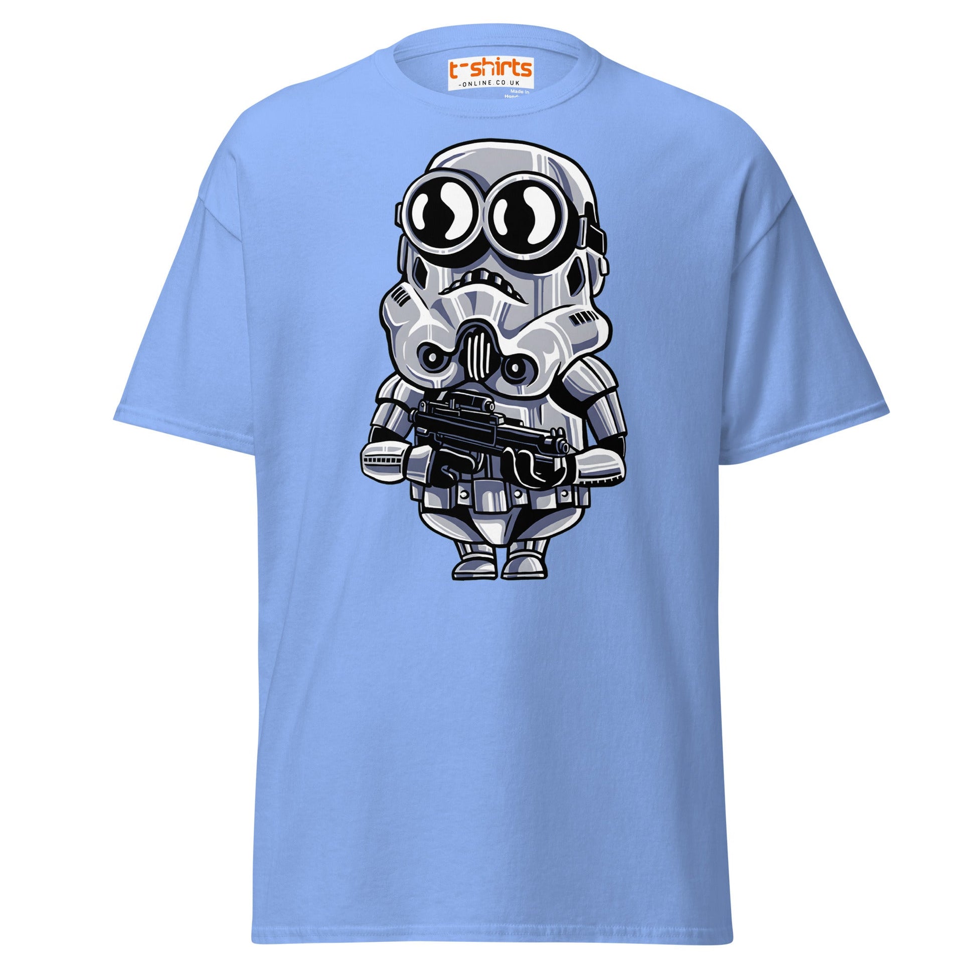 Funny Storm Minion T-Shirt – Sci - Fi Parody Cartoon Tee - Carolina Blue - T-Shirts Online