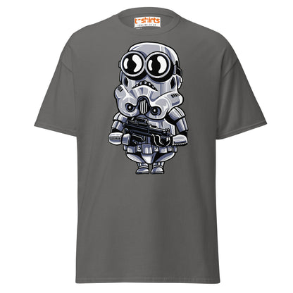 Funny Storm Minion T-Shirt – Sci - Fi Parody Cartoon Tee - Charcoal - T-Shirts Online