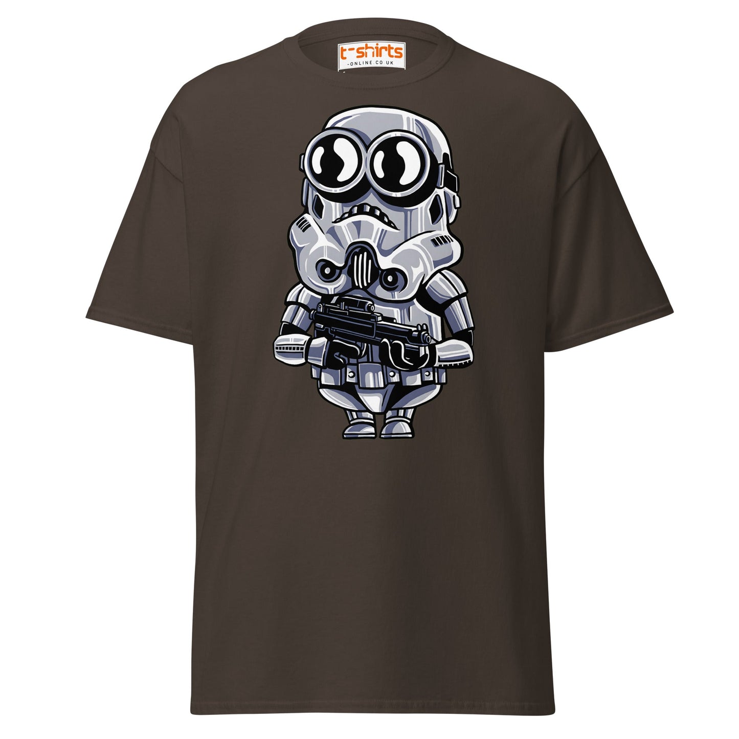 Funny Storm Minion T-Shirt – Sci - Fi Parody Cartoon Tee - Dark Chocolate - T-Shirts Online