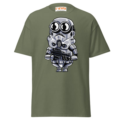 Funny Storm Minion T-Shirt – Sci - Fi Parody Cartoon Tee - Military Green - T-Shirts Online