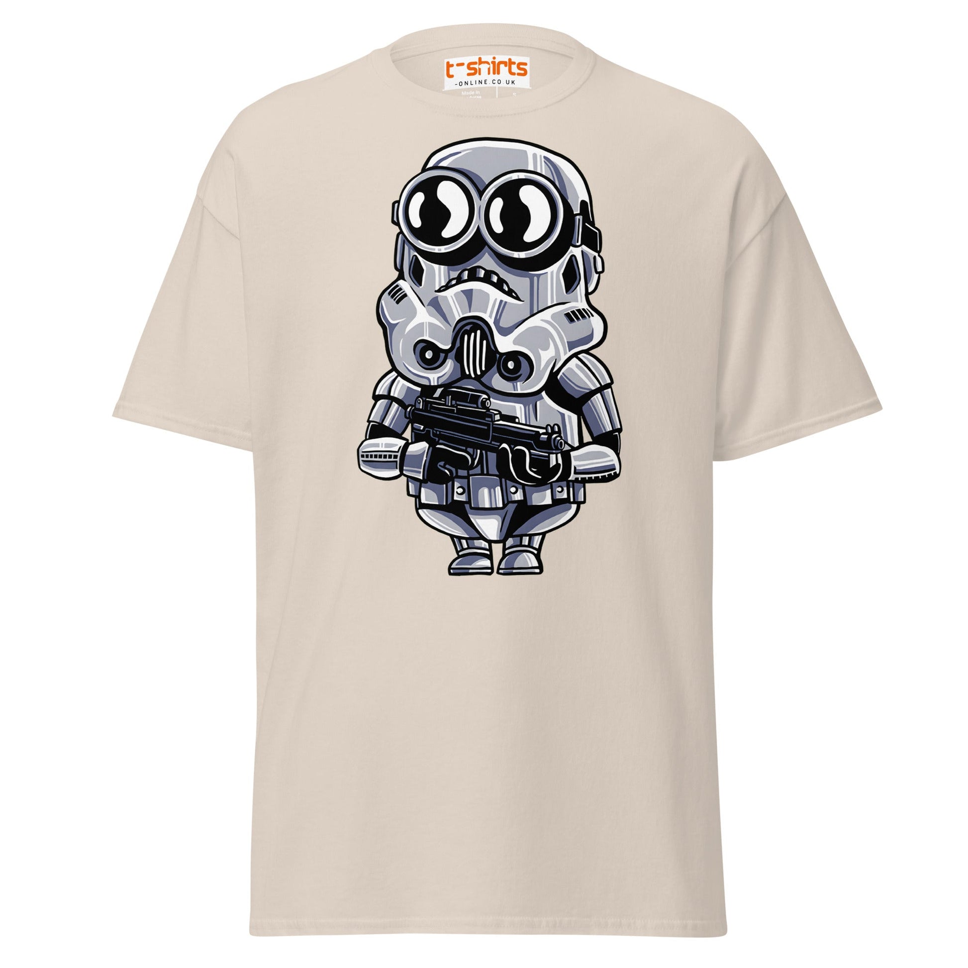 Funny Storm Minion T-Shirt – Sci - Fi Parody Cartoon Tee - Natural - T-Shirts Online