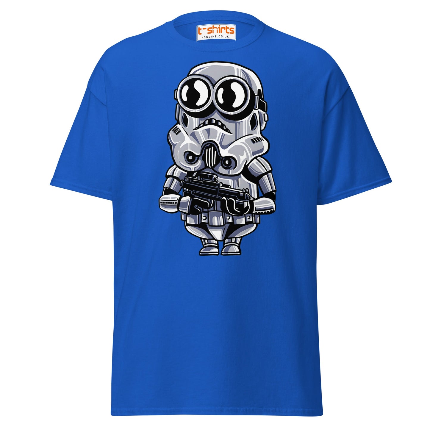 Funny Storm Minion T-Shirt – Sci - Fi Parody Cartoon Tee - Royal - T-Shirts Online