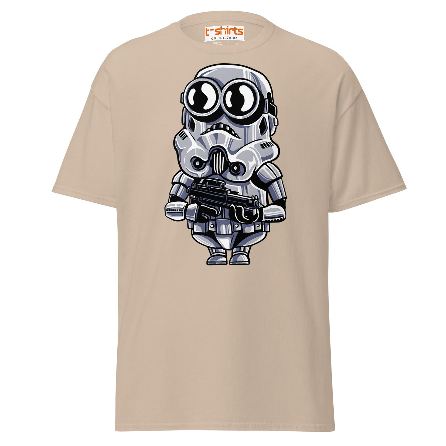 Funny Storm Minion T-Shirt – Sci - Fi Parody Cartoon Tee - Sand - T-Shirts Online