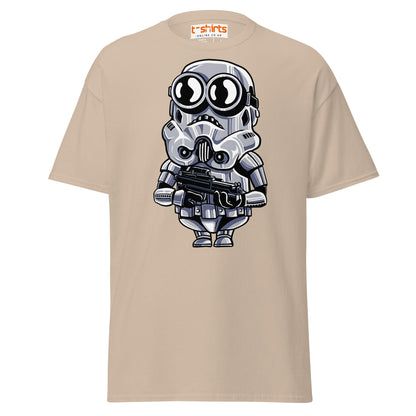Funny Storm Minion T-Shirt – Sci - Fi Parody Cartoon Tee - Sand - T-Shirts Online