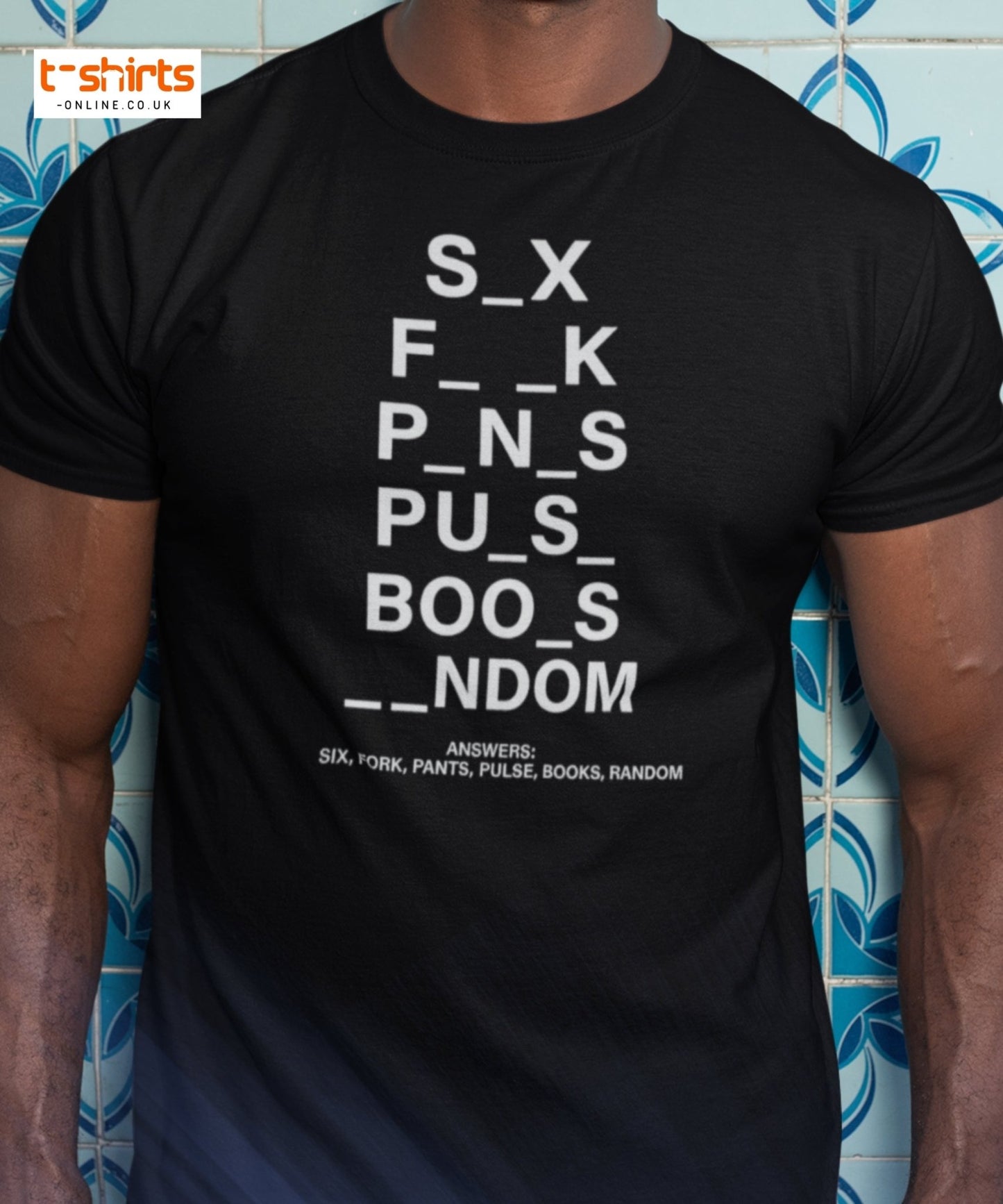Funny Word Puzzle T-Shirt – Double Meaning Humor Tee - Maroon - T-Shirts Online