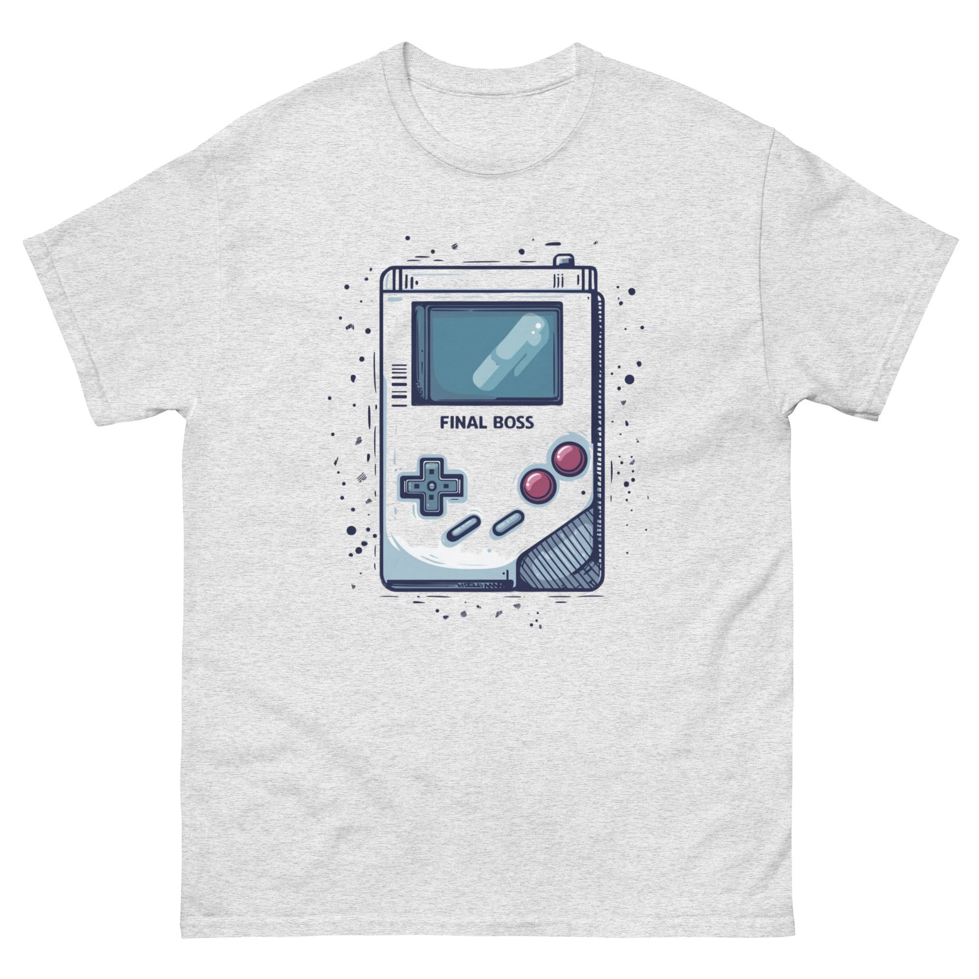 Game Boy Final Boss | Gaming T-Shirt - Ash - T-Shirts Online
