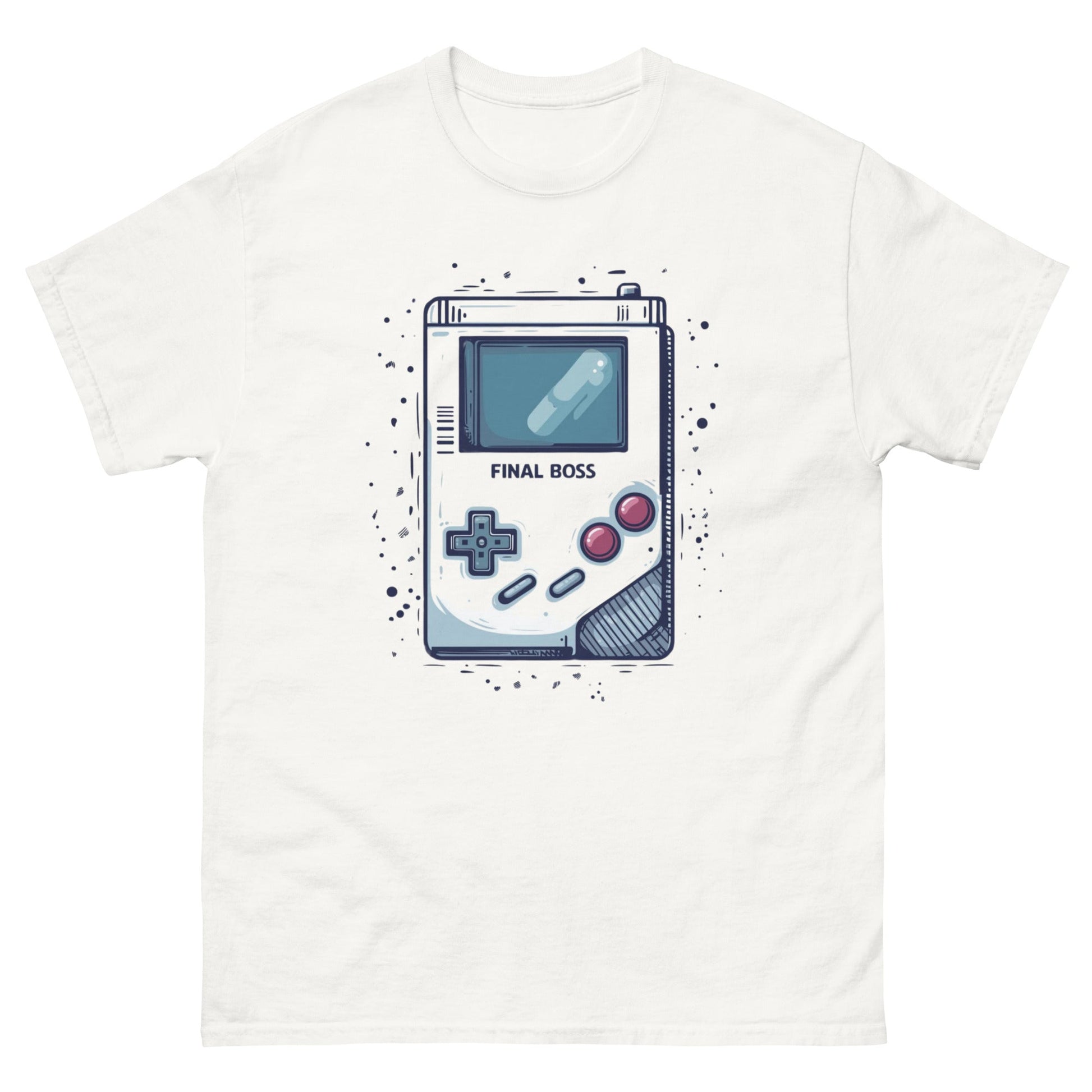 Game Boy Final Boss | Gaming T-Shirt - White - T-Shirts Online