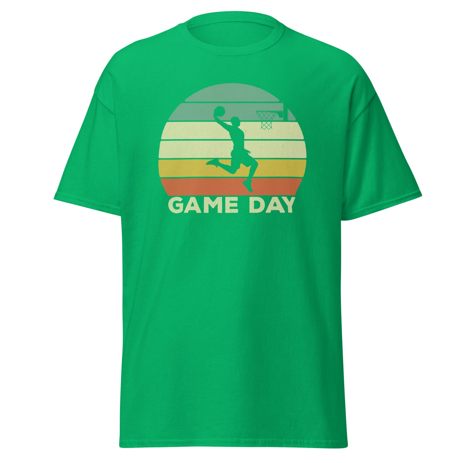 Game Day | Basketball T-Shirt - Irish Green - T-Shirts Online