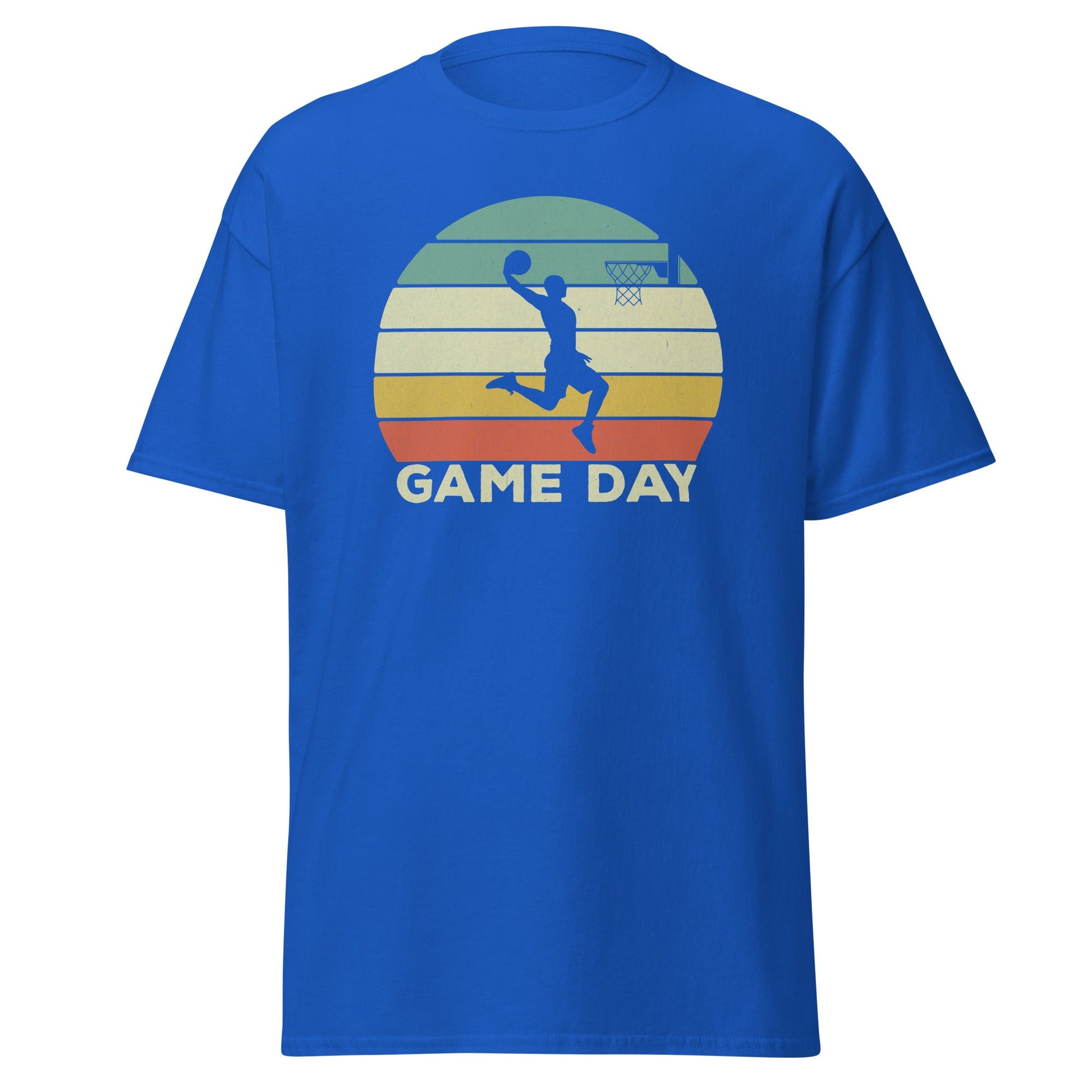 Game Day | Basketball T-Shirt - Royal - T-Shirts Online