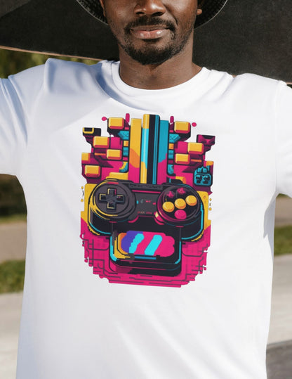 Gamer Controller | Gaming T-Shirt - Black - T-Shirts Online