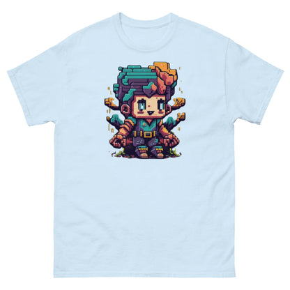 Gamer PixelArt | Gaming T-Shirt - Light Blue - T-Shirts Online
