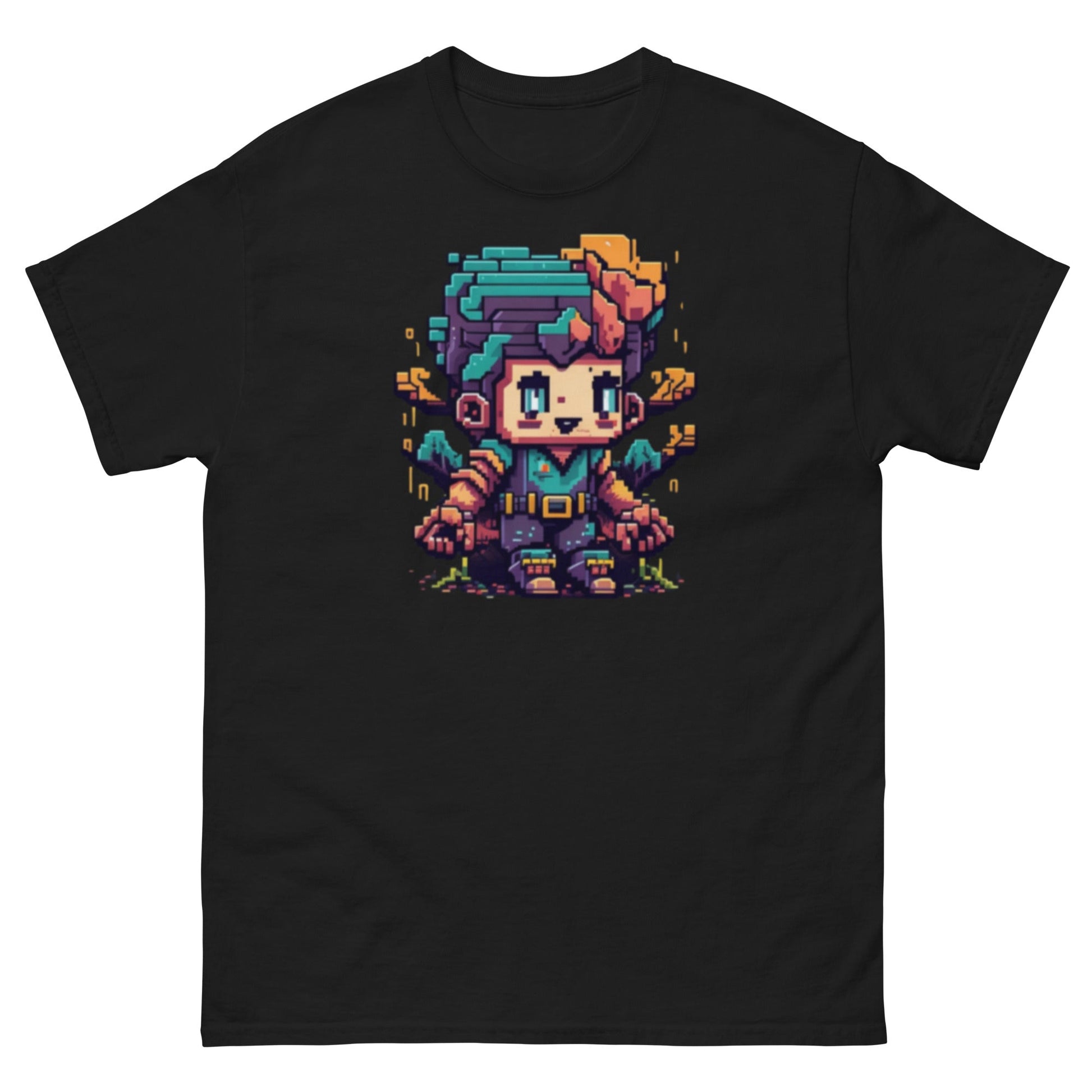 Gamer PixelArt | Gaming T-Shirt - Black - T-Shirts Online