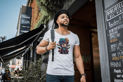 Gamer PixelArt | Gaming T-Shirt - White - T-Shirts Online