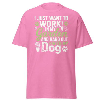 Garden and Dog Lover T-Shirt - Funny Gardening Graphic Tee - Azalea - T-Shirts Online