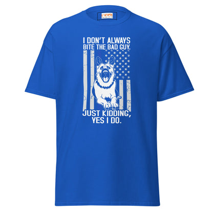 German Shepherd | Police T-Shirt - Royal - T-Shirts Online