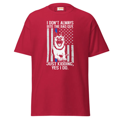 German Shepherd | Police T-Shirt - Cardinal - T-Shirts Online