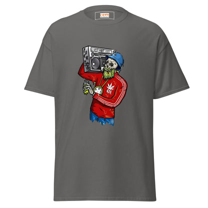 Ghetto Skeleton | Men's T Shirt - Charcoal - T-Shirts Online