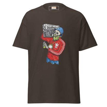 Ghetto Skeleton | Men's T Shirt - Dark Chocolate - T-Shirts Online