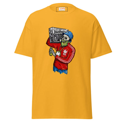 Ghetto Skeleton | Men's T Shirt - Gold - T-Shirts Online