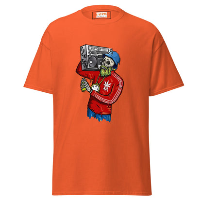 Ghetto Skeleton | Men's T Shirt - Orange - T-Shirts Online