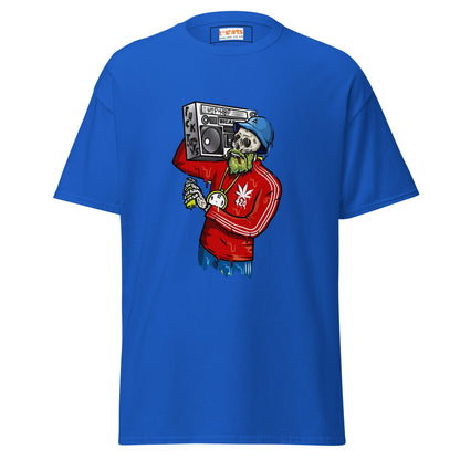 Ghetto Skeleton | Men's T Shirt - Royal - T-Shirts Online
