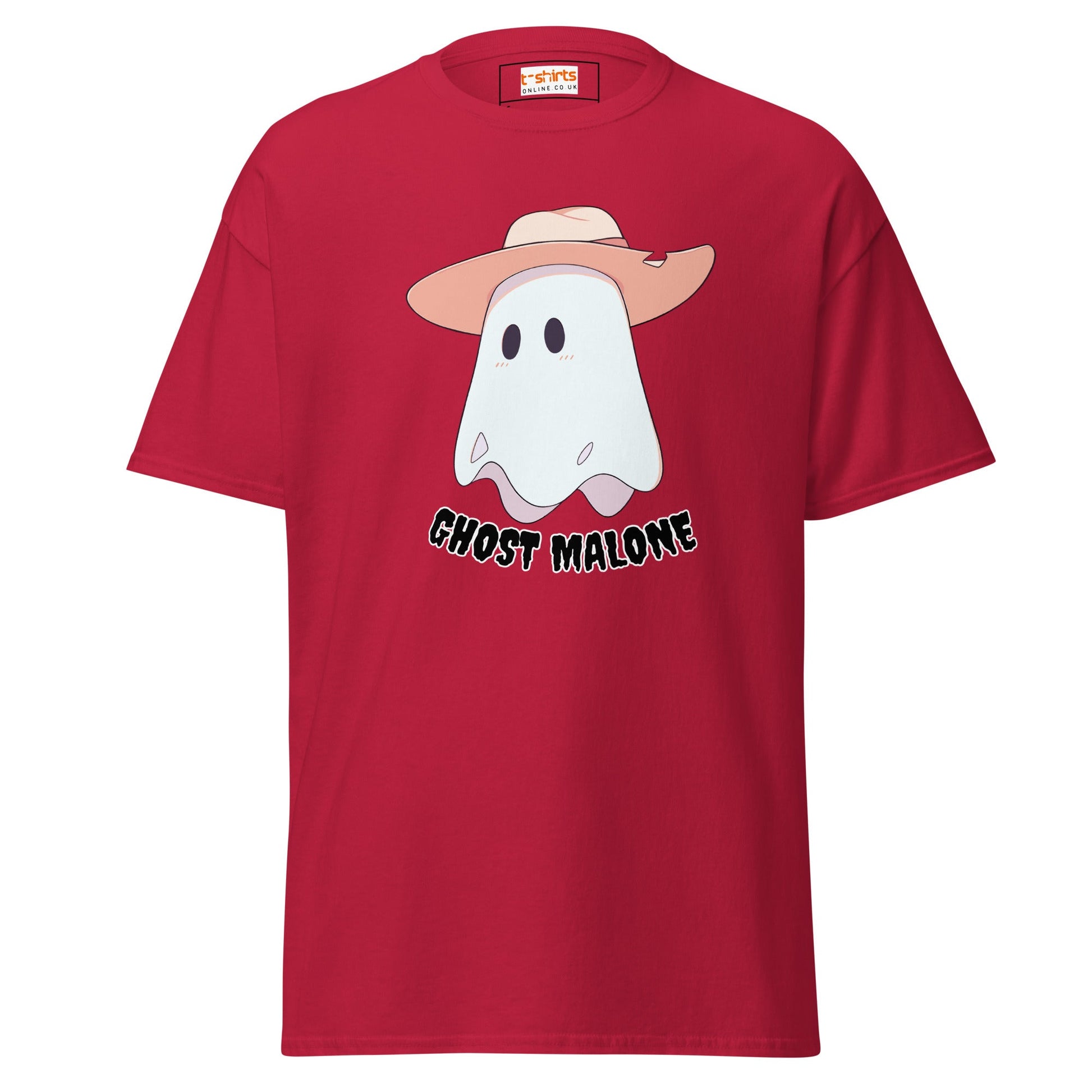 Ghost Malone T-Shirt | Halloween Music Tee - Cardinal - T-Shirts Online