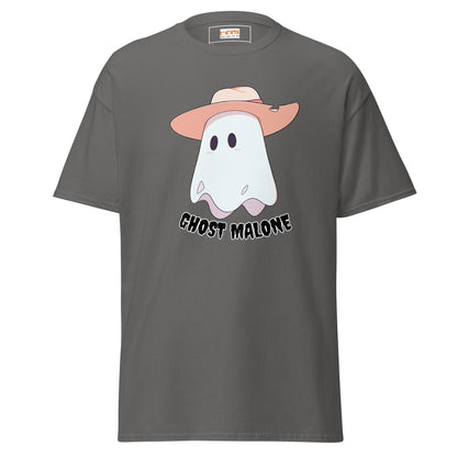 Ghost Malone T-Shirt | Halloween Music Tee - Charcoal - T-Shirts Online