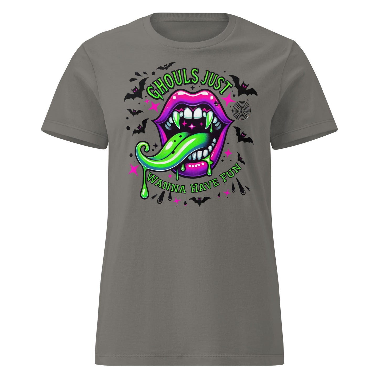 Ghouls Just Wanna Have Fun T-Shirt - Charcoal - T-Shirts Online