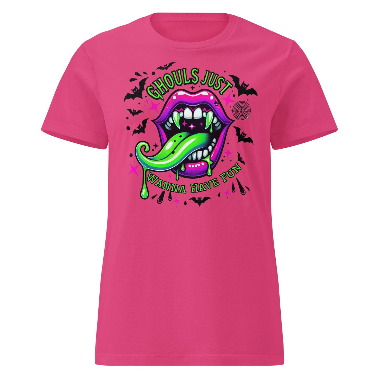 Ghouls Just Wanna Have Fun T-Shirt - Heliconia - T-Shirts Online