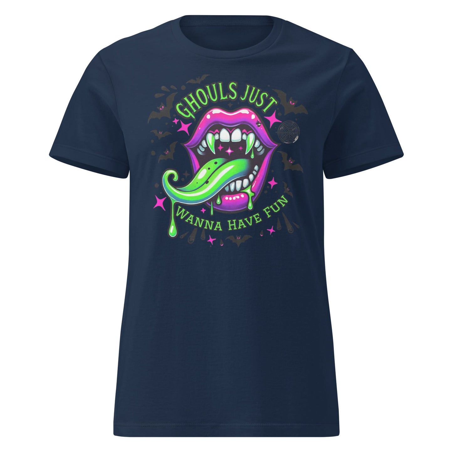 Ghouls Just Wanna Have Fun T-Shirt - Navy - T-Shirts Online