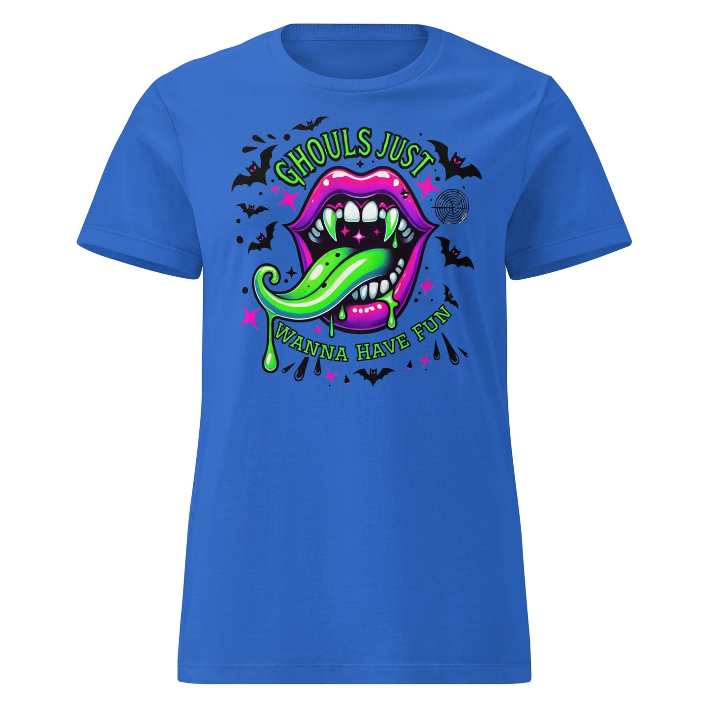 Ghouls Just Wanna Have Fun T-Shirt - Royal - T-Shirts Online