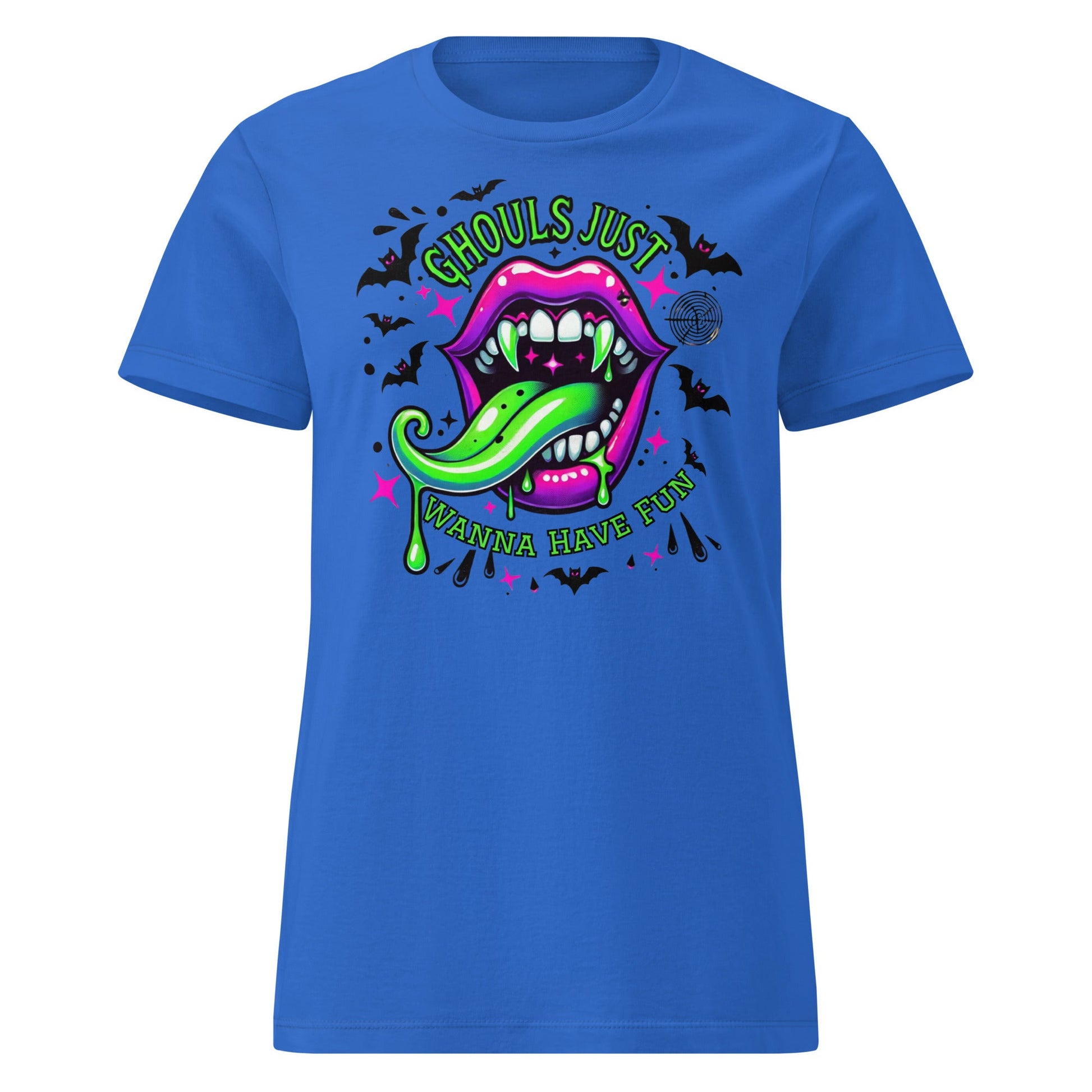 Ghouls Just Wanna Have Fun T-Shirt - Royal - T-Shirts Online