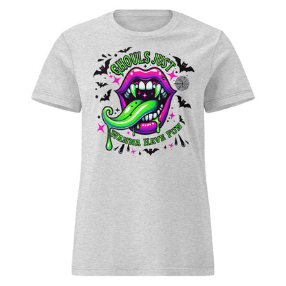 Ghouls Just Wanna Have Fun T-Shirt - RS Sport Grey - T-Shirts Online