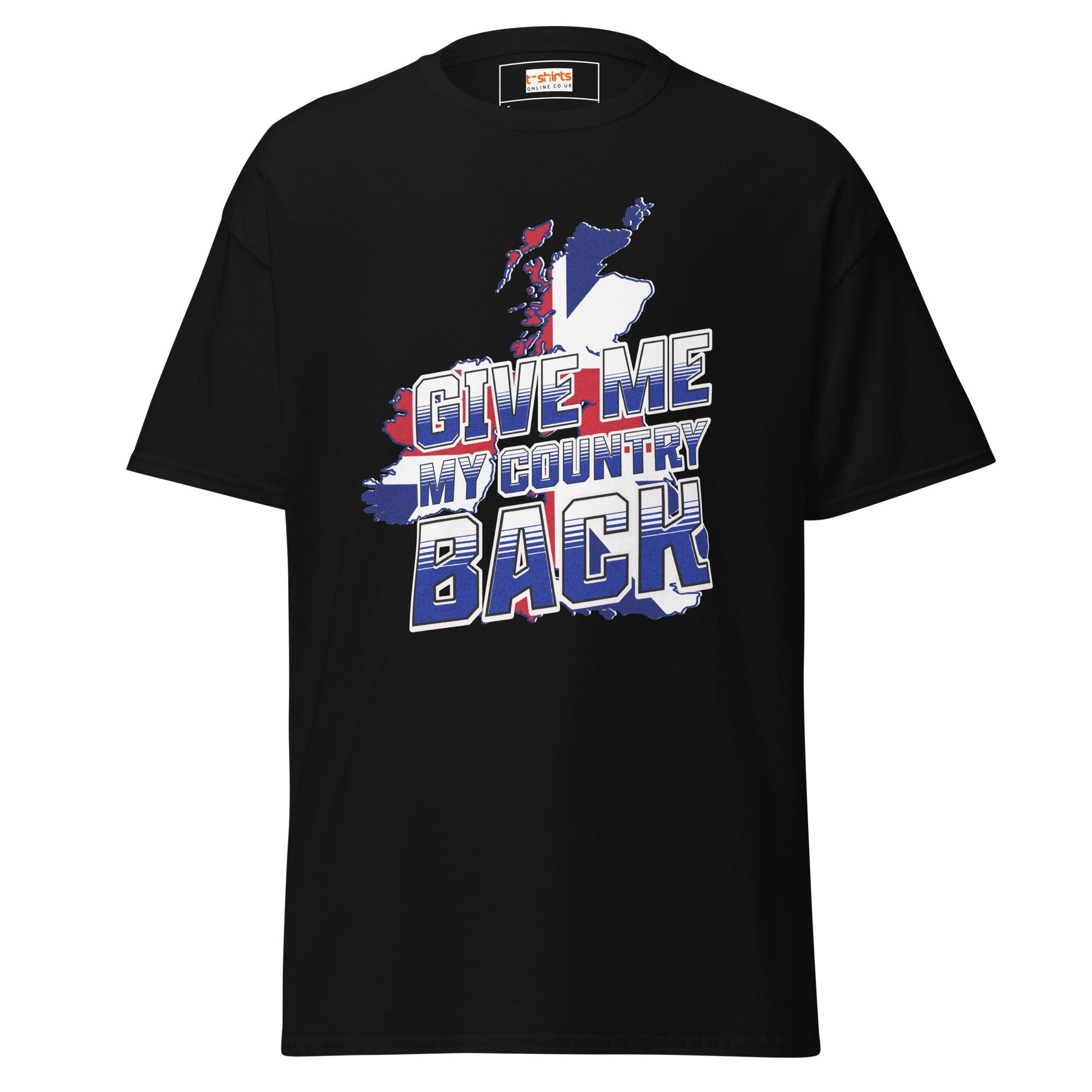 Give Me My Country Back T-Shirt | Political Tee - Black - T-Shirts Online