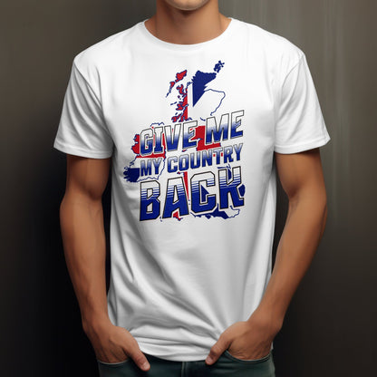 Give Me My Country Back T-Shirt | Political Tee - Black - T-Shirts Online