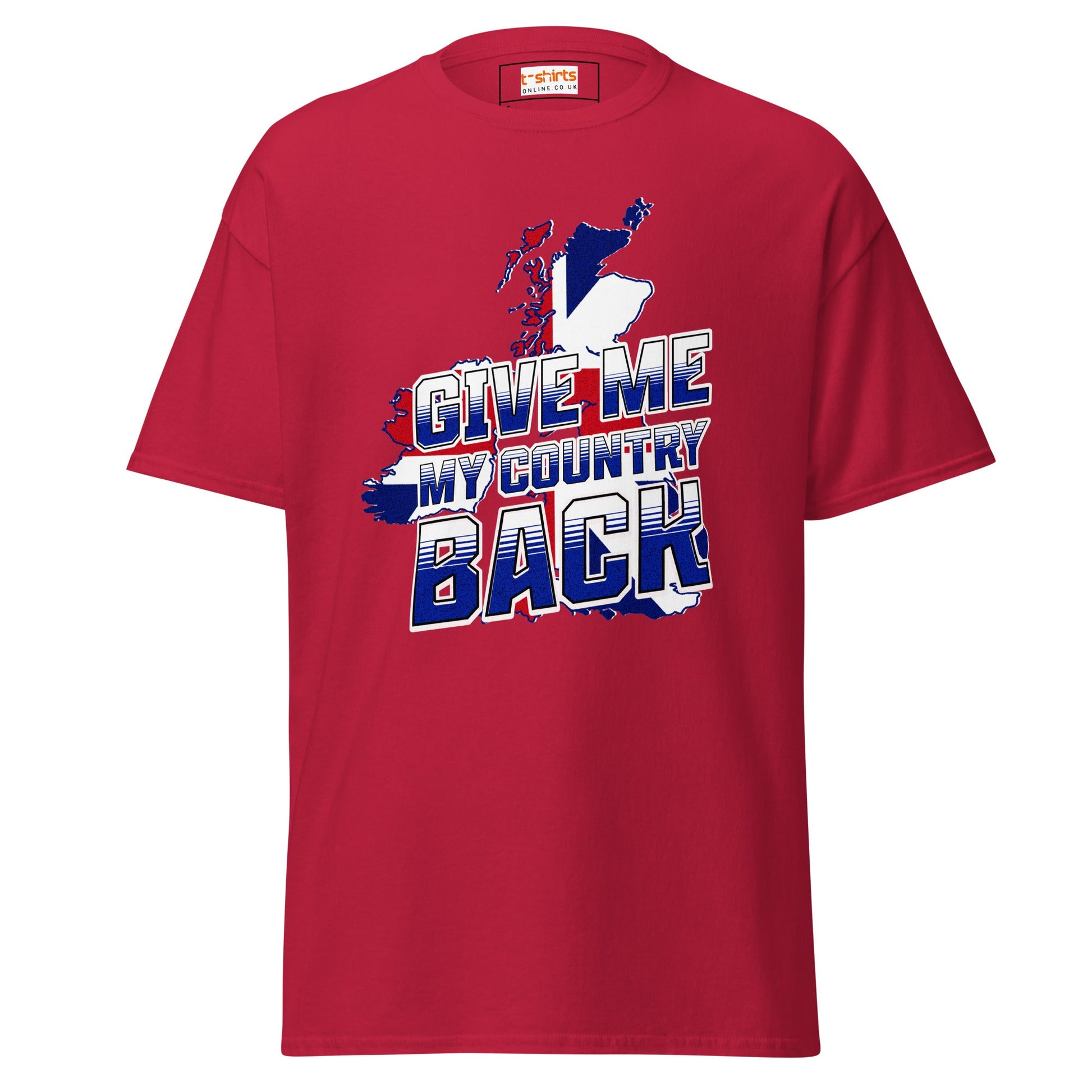 Give Me My Country Back T-Shirt | Political Tee - Cardinal - T-Shirts Online