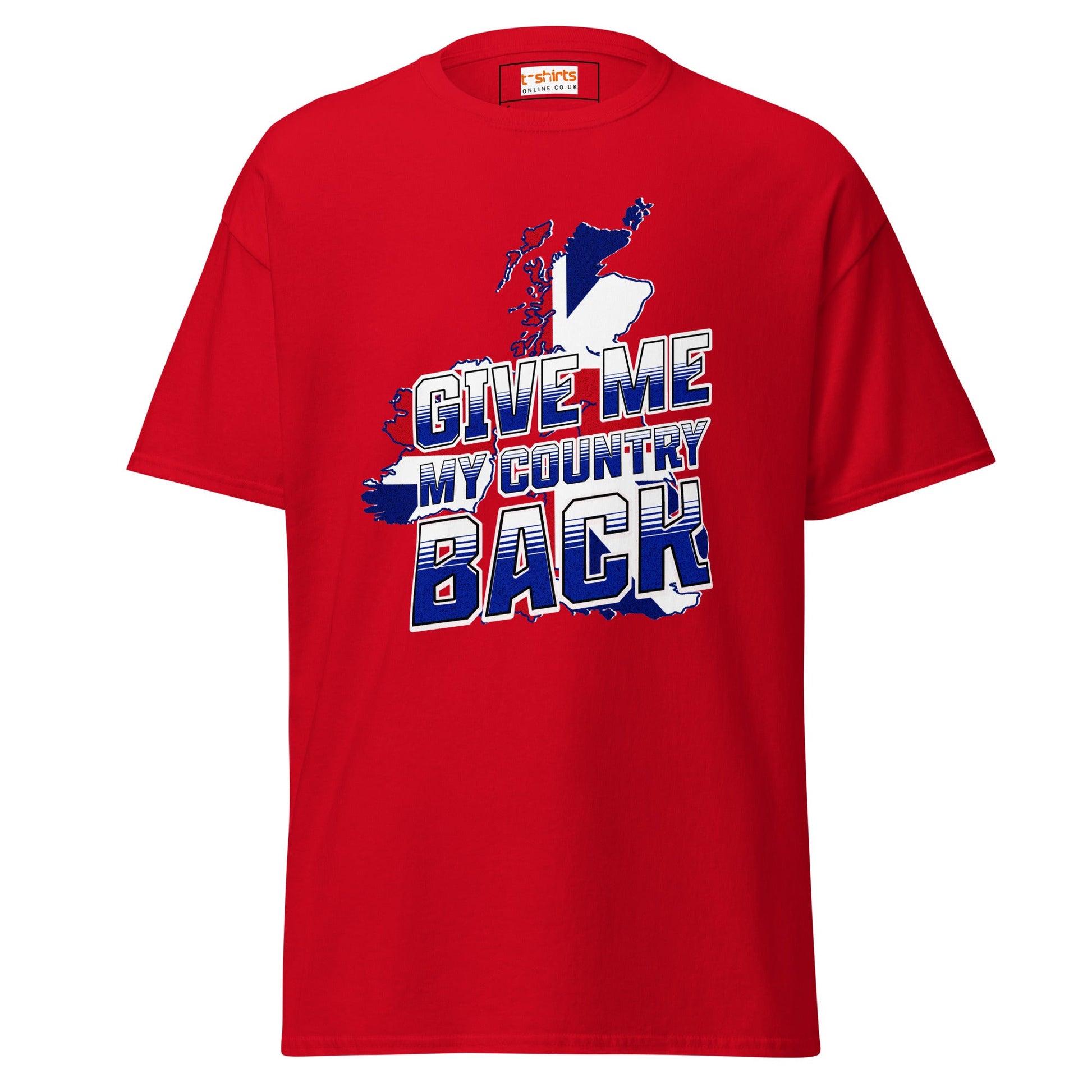 Give Me My Country Back T-Shirt | Political Tee - Red - T-Shirts Online
